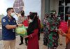Harhubnas 2021, Sebanyak 200 Warga sekitar Bandara Letung Jemaja Terima Paket Sembako 200 Warga sekitar Bandara Letung Jemaja