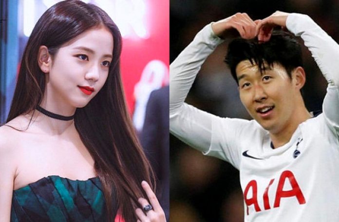 Son Heung Min mengencani Jisoo BLACKPINK (foto net)