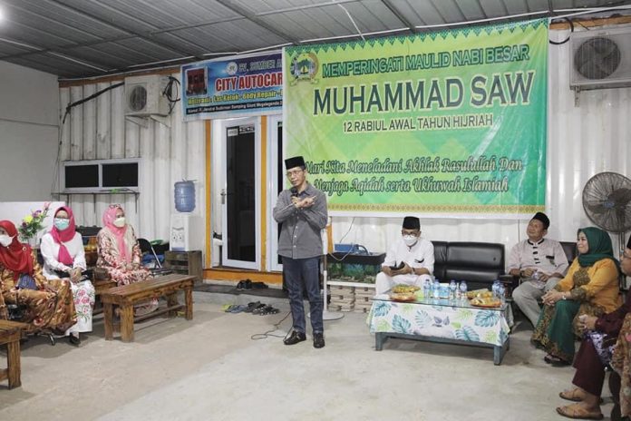 Amsakar Hadiri Maulid Nabi Muhammad SAW bersama Warga Selingsing Batam
