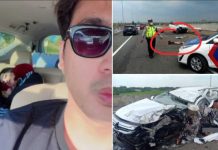 Foto Laka Tewas Vanessa Angel, Anak Gala Sky Andriansyah dan 2 Penumpang Luka-Luka Foto Laka Vanessa Angel di Twitter