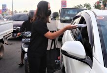 BWP Panbil Bagikan Ratusan Paket Healthy Kit ke Pengendara