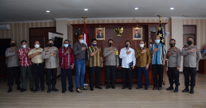 Irjen Aris Budiman Terima Kunjungan Silaturahmi Perkit Kepri .