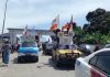 Dikawal Polisi, Massa Buruh dari Batam Akhirnya Bergerak Menuju Dompak