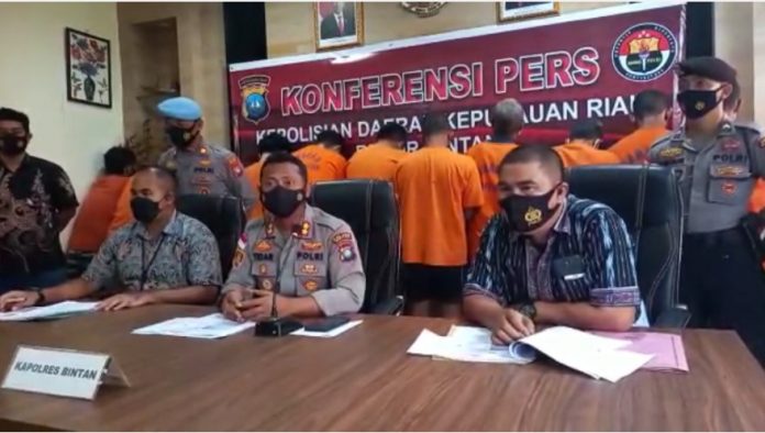 Mafia Tanah ditangkap polres Bintan