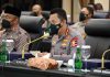 Cegah Covid-19 Saat Nataru 2021, Polri Kawal PPKM Level 3 Selama 3 Minggu se Indonesia Natal 2021 dan Tahun Baru 2022 Nataru 2021 di Mabes Polri