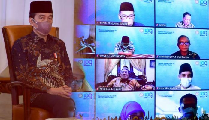 Presiden Jokowi Apresiasi Kontribusi Muhammadiyah