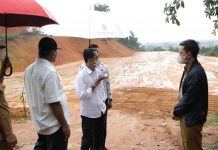 Amsakar Tinjau Relokasi Pedangan Batubesar, Total ada 466 Kavling Relokasi Kavling Pedagang Batubesar