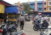 Samapta Polresta Barelang Gelar Operasi Yustisi dan Himbau Terapkan Prokes di Pusat Keramaian Samapta Polresta Barelang