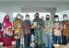 Silaturahmi ke Danlantamal IV, ICMI Orda Kota Tanjungpinang Serahkan 2 Paket Buku