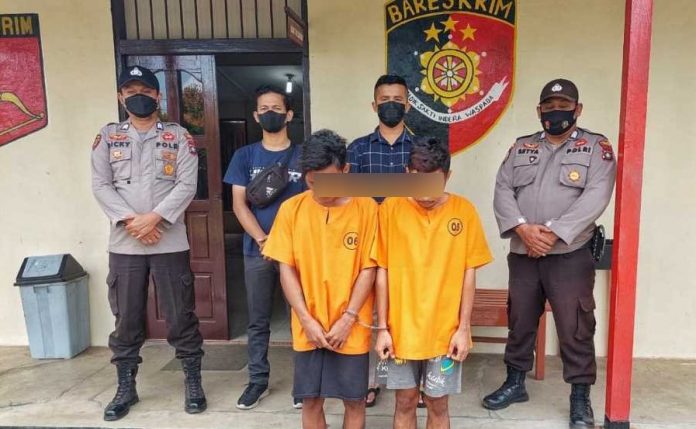 Tersangka pencurian berdasarkan Dabo Singkep Lama
