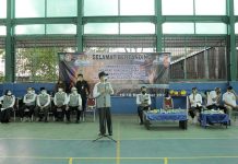 HUT PGRI ke-76, Wawako Amsakar Buka Turnamen Voli PGRI se-Kota Batam Turnamen Voli PC PGRI Kota Batam