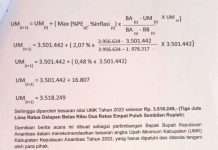 Dewan Pengupahan Anambas Sepakati UMK Tahun 2022 Sebesar Rp 3.518.249 UMK Anambas Tahun 2022 sebesar