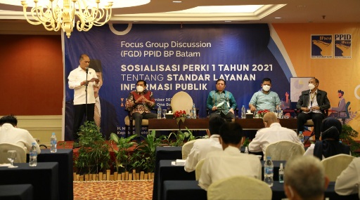 Wujudkan Transparansi Informasi Publik, BP Batam