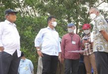 Wako Rudi Tinjau Kesiapan Lahan Relokasi Pedagang di Batubesar dan Masjid Tanjak Bandara Batubesar dan Masjid Tanjak Bandara Batam