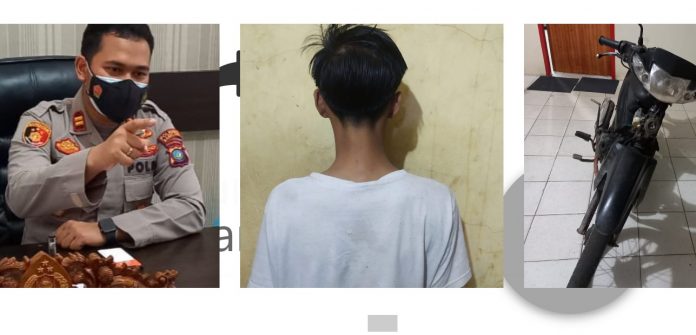 Pelaku Curanmor di Polsek Sagulung Batam