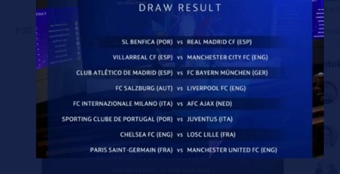 Hasil Drawing Liga Champions UCL 2021