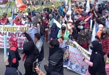 Kaum Buruh Dizalimi, FSPMI Bintan Gelar Aksi Tuntut Kenaikan Upah 2022 FSPMI Bintan