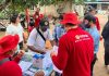 Warga Ruli Kampung Nanas Batam Ikuti Vaksinasi yang Digelar Binda Kepri