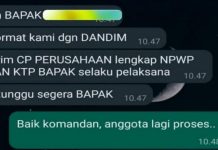 Lagi, OTK Catut Nama Dandim 0315/Bintan Minta Sejumlah Uang