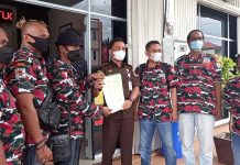 Laskar Merah Putih Laporkan Dugaan Kejanggalan Pengadaan Lahan TPA ke Kejari Bintan