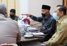 Gubernur Sumbar Tegaskan Tidak Ada Keramaian Saat Nataru