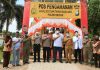 Plt Bupati Bintan Tinjau Pos Pengamanan Arus Mudik Nataru di Taman Kota