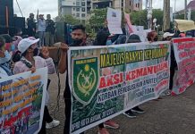 Tuntut Kejelasan Hak Huni Apartemen, Warga Indah Puri Unjuk Rasa di Kantor BP Batam