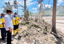 Jokowi Tinjau Jembatan Gladak Perak Runtuh Akibat Erupsi Semeru, Janjikan Relokasi Hunian Gladak Perak