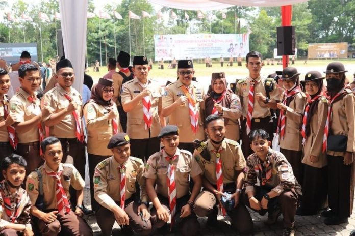 Partisipasi Kwarcab Pramuka Batam di Perkemahan