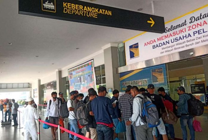 Periode Nataru 2021, Penumpang Tinggalkan Batam Capai 38 Ribu di Pelabuhan Sekupang