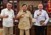 Menhan Prabowo Terima Silaturahmi Bupati Natuna Wan Siswandi bersama Wakil Rodhial Huda