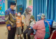 Bupati Lingga Nizar: Kami Sudah Memulai Vaksin Anak Usia 6-11 Tahun Vaksin Anak di Kabupaten Lingga