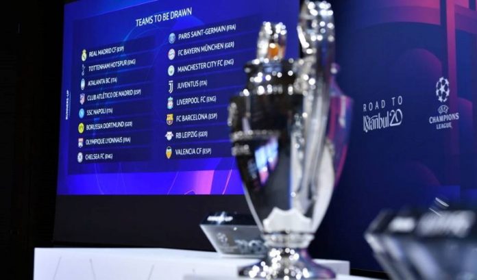 Undian Babak 16 Besar Liga Champions