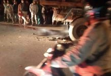 Tragis, Sepeda Motor Remuk Masuk Kolong Dump Truk di KM 23 Kijang Bintan tragis lakalantas di Bintan