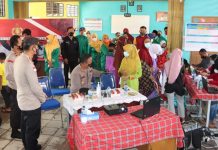 Serentak Seluruh Indonesia, Vaksinasi Anak, Kapolres : Persiapkan Generasi Unggul dan Profesional