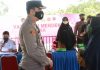 Kapolres Lingga Tinjau Pelaksanaan Vaksinasi Merdeka di SDN Singkep