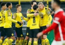 Dortmund Vs Freiburg 5-1, Die Borussen Kejar Bayern di Puncak Klasemen