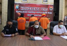 Satreskrim Polres Bintan Tangkap Penambang Pasir Diduga Ilegal di Desa Gunung Kijang