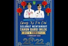 Perayaan Imlek 2022, Rudi: Capai Kemakmuran dan Kesehatan