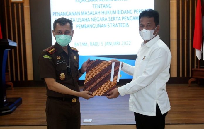 MoU Pemko Batam dengan Kejaksaan Negeri Batam