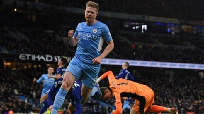 kevin de bruyne kalahkan Chelsea 2022