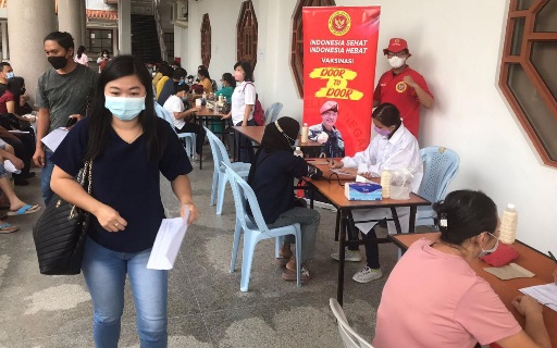 Tim Binda Kepri Kembali Gelar Vaksinasi Booster