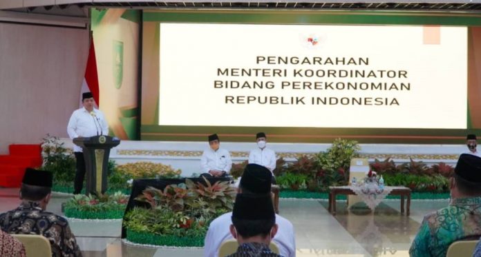 Airlangga pemerintah menargetkan angka kemiskinan