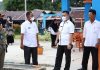 Bupati Lingga Tinjau Beberapa Bangunan Rusak di Senayang