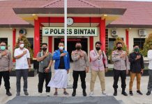 Kapolres Bintan Terima Kunjungan Audiensi PMII