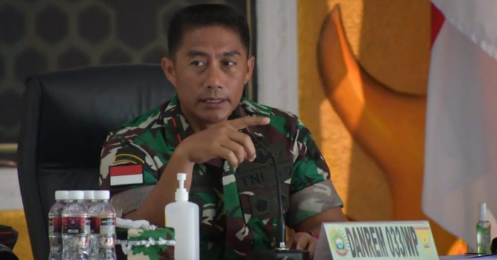 Danrem 033/WP Brigjen TNI Jimmy Ramoz Manalu