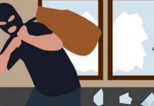 Maling Jebol Plafon Indomaret Lucky Permai, Puluhan Slop Rokok Digasak