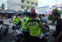 Satlantas Polres Bintan Tertibkan Kendaraan Melanggar Aturan Lalu Lintas