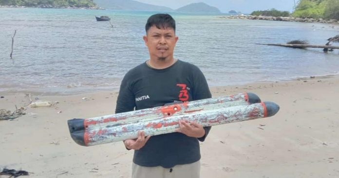 Susianto penemu benda misterius mirip rudal di Anambas