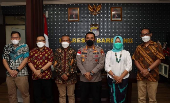 Kapolresta Barelang Terima Audiensi Ketua KPU Batam dan Rombongan